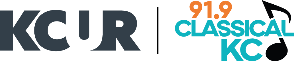 KCUR and Classical KC logos