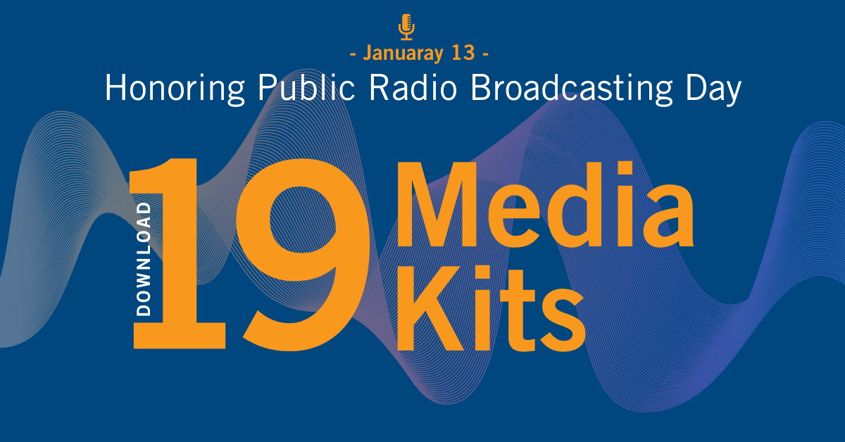 Download 19 Public Radio Media Kits